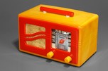 Rare Motorola 51x15W ’S-Grill’ Catalin Radio in Yellow + Red